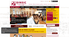 Desktop Screenshot of dinsic.com